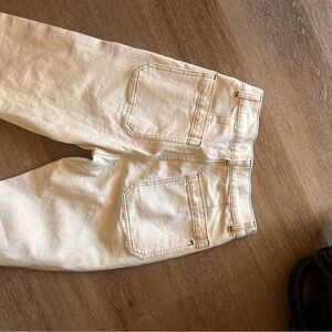 Madewell Women's Straight Leg Jeans in Cream